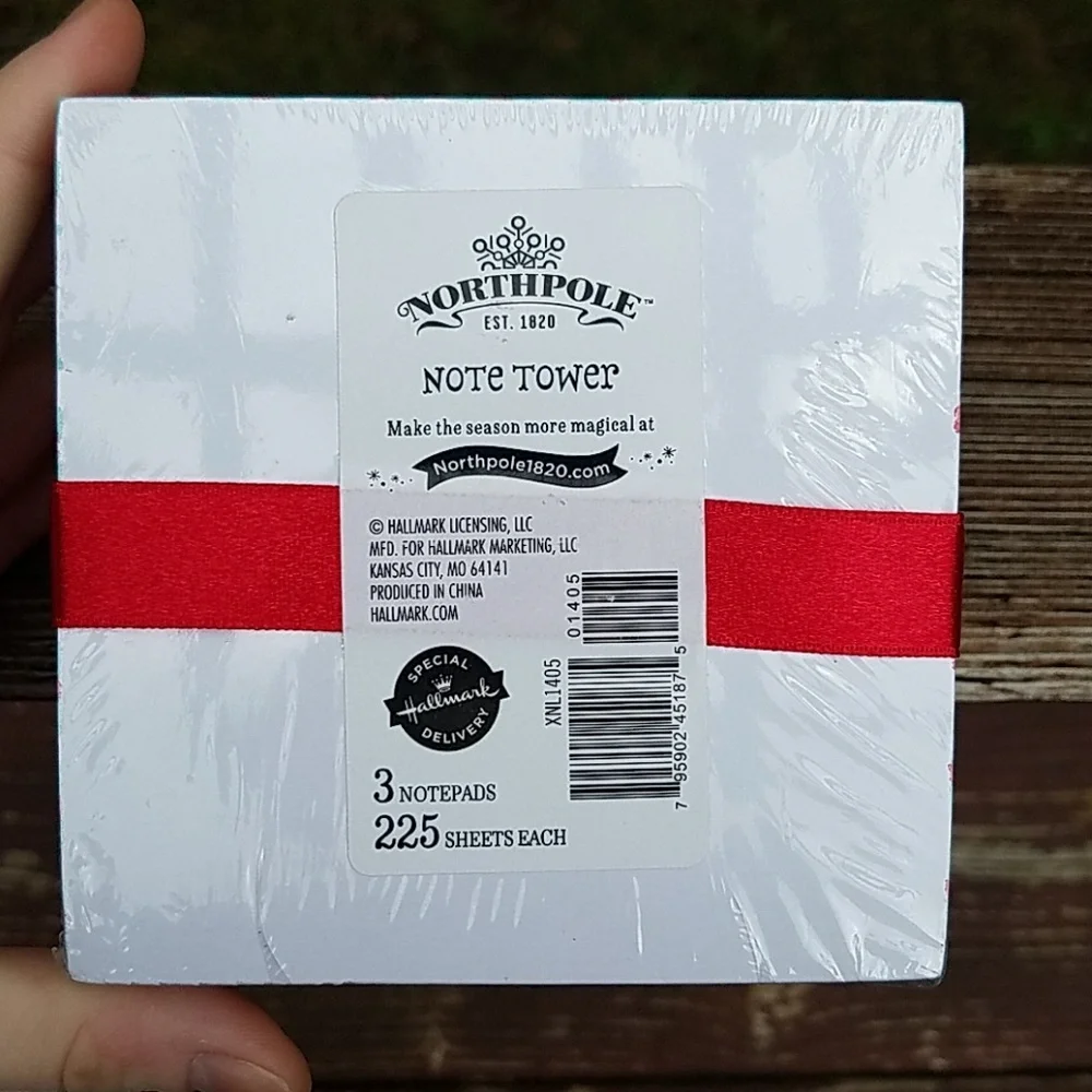 Hallmark note tower
